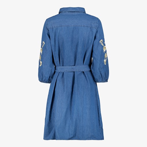 Dames spijkerjurk met borduursels