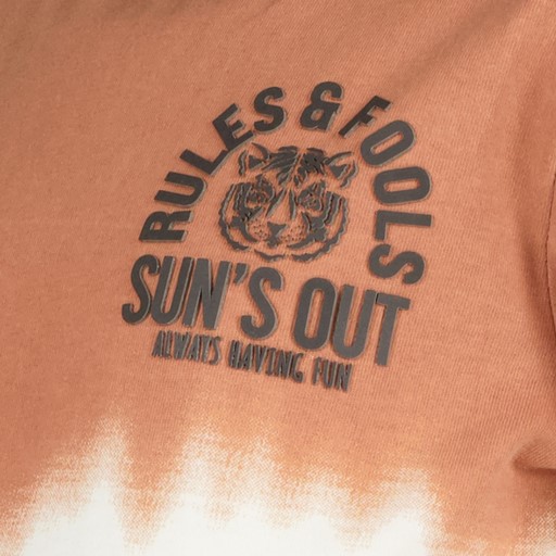 Jongens T-shirt met backprint