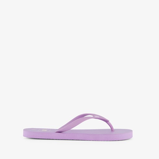 Dames teenslippers lila