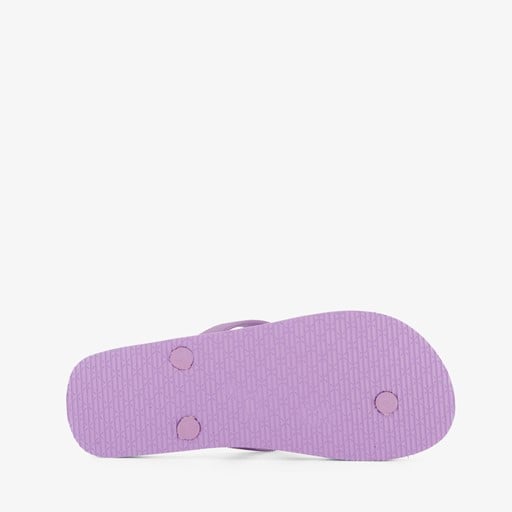 Dames teenslippers lila