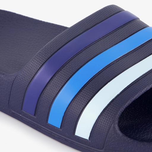 Adilette Aqua kinder badslippers blauw