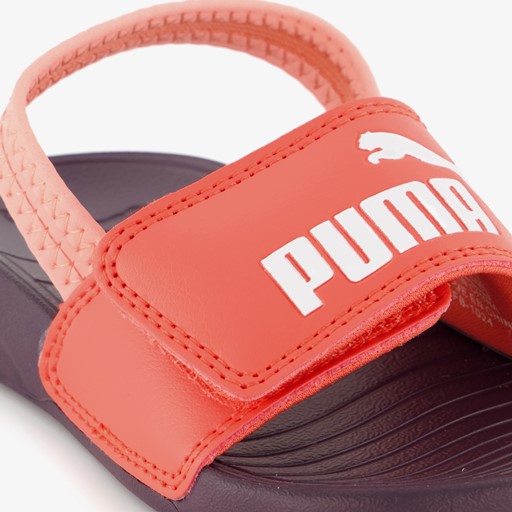 Popcat 20 Backstrap kinder badslippers rood