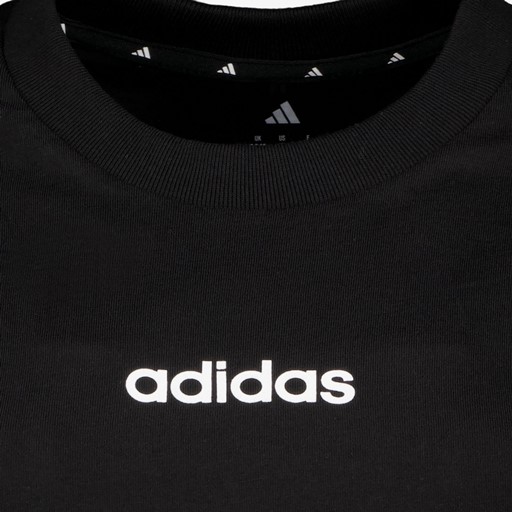 Essentials Linear dames T-shirt zwart