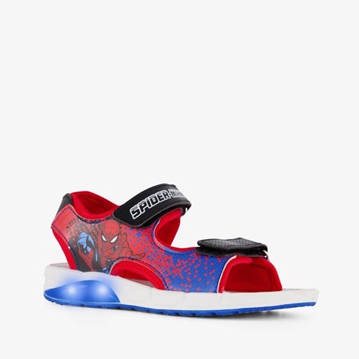 Jongens sandalen met lichtjes rood