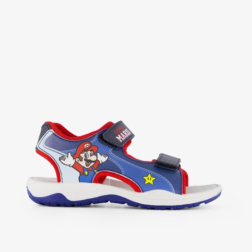 Super Mario jongens sandalen rood blauw