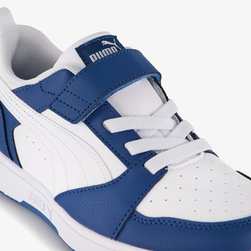 Rebound V6 LO kinder sneakers wit blauw