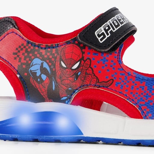 Jongens sandalen met lichtjes rood