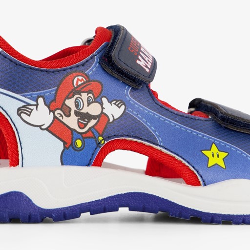 Super Mario jongens sandalen rood blauw