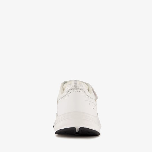 Meisjes dad sneakers wit goud