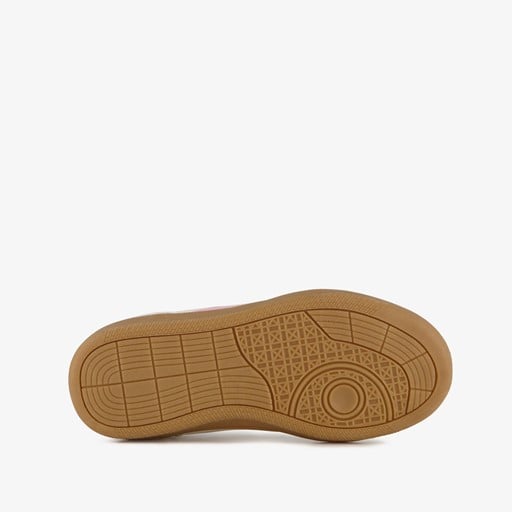 Meisjes sneakers beige roze