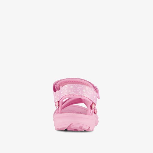 Meisjes sandalen met smileys roze