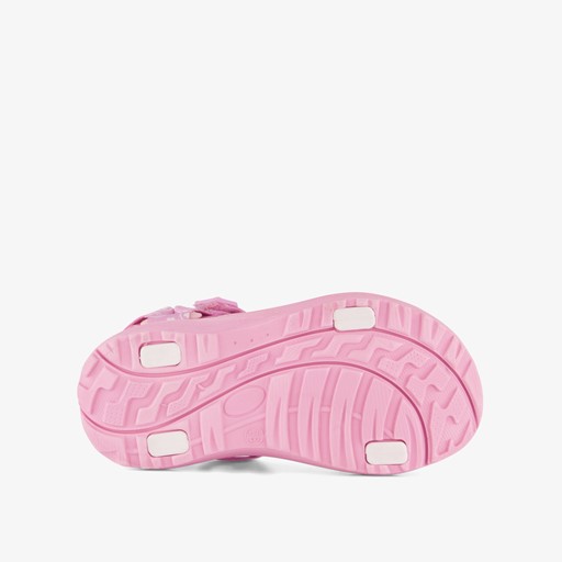 Meisjes sandalen met smileys roze
