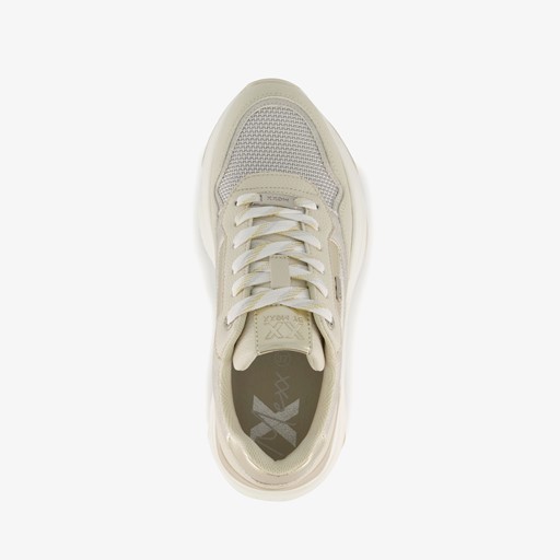 XX by dames dad sneakers beige metallic