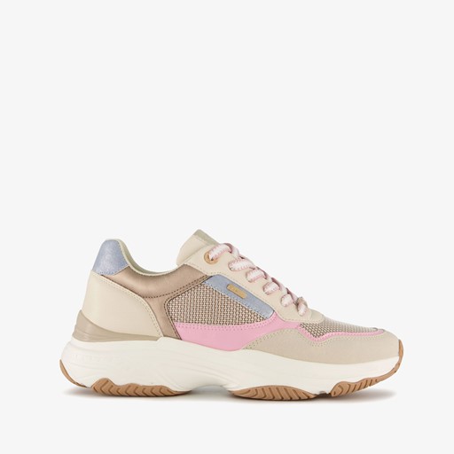 XX by dames dad sneakers beige roze
