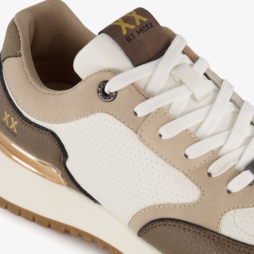 XX by dames sneakers bruin wit