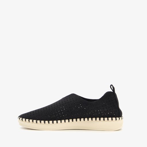 Daisy dames instappers zwart