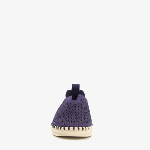 Daisy dames instappers donkerblauw