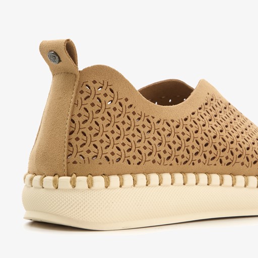Daisy dames instappers beige