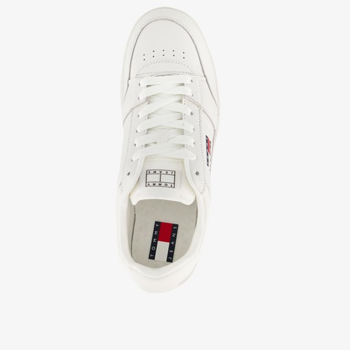 Leren heren sneakers wit