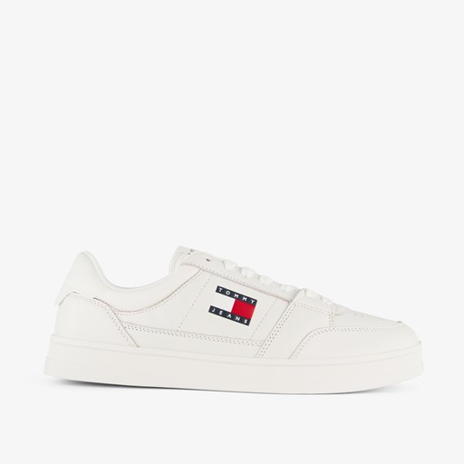 Leren heren sneakers wit