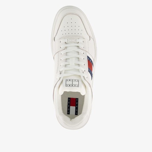 Leren heren sneakers wit