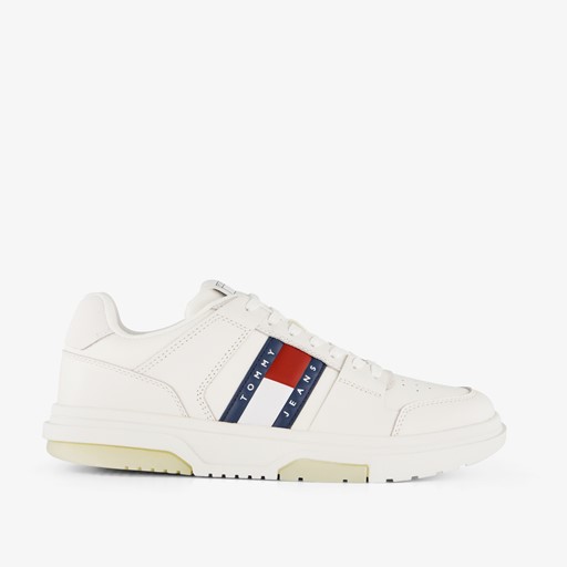 Leren heren sneakers wit