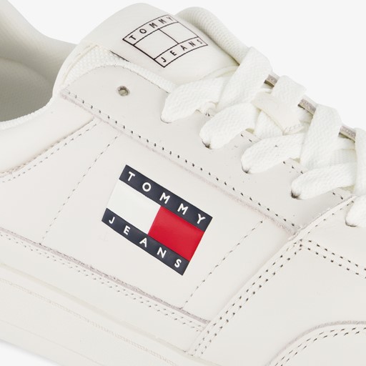 Leren heren sneakers wit