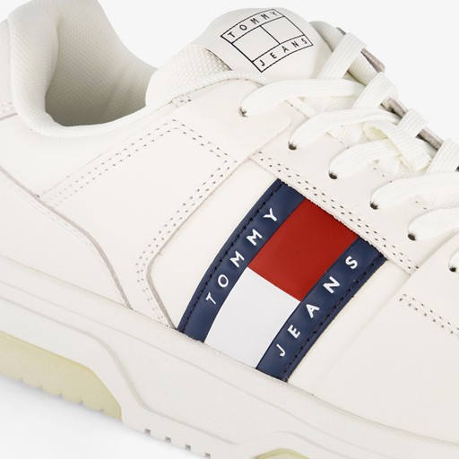 Leren heren sneakers wit