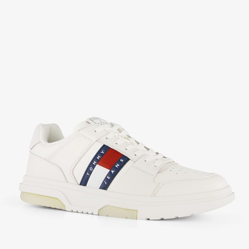Leren heren sneakers wit