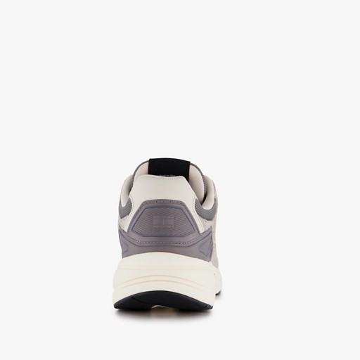 Suede heren dad sneakers grijs