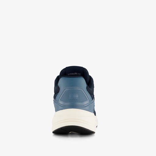 Suede heren dad sneakers blauw