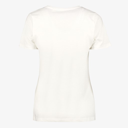 Dames T-shirt met print wit