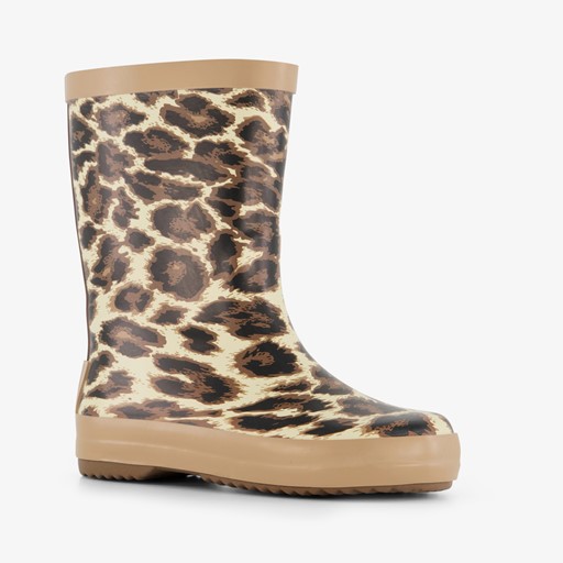 Kinder regenlaarzen luipaardprint