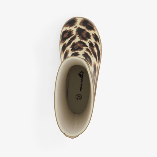 Kinder regenlaarzen luipaardprint