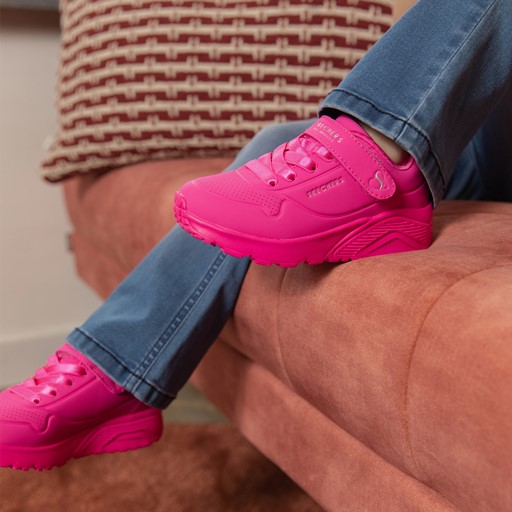 Uno Lite meisjes sneakers roze