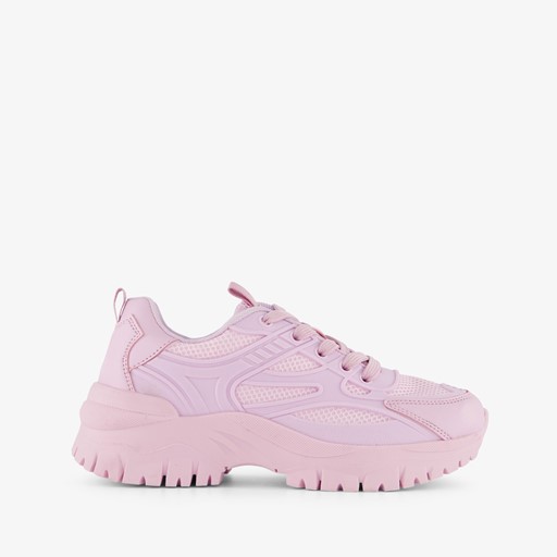 Dames dad sneakers lila