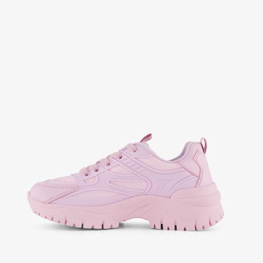 Dames dad sneakers lila