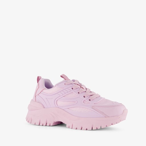 Dames dad sneakers lila