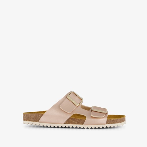 Dames bio slippers lichtroze