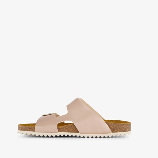 Dames bio slippers lichtroze