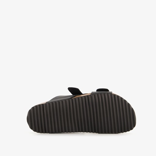Dames bio slippers zwart