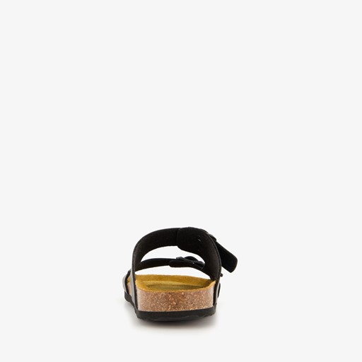 Dames bio slippers zwart