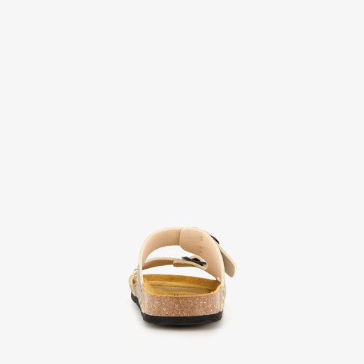 Dames bio slippers luipaardprint