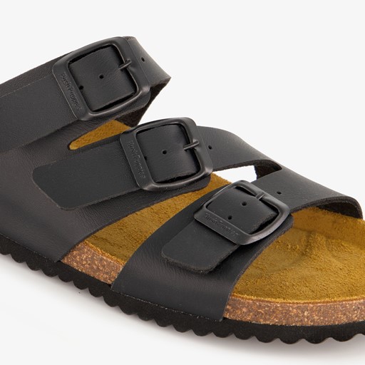 Dames bio slippers zwart