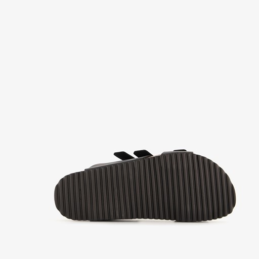 Dames bio slippers zwart