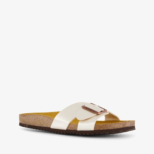 Dames bio slippers champagne