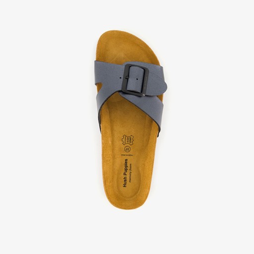 Dames bio slippers antraciet