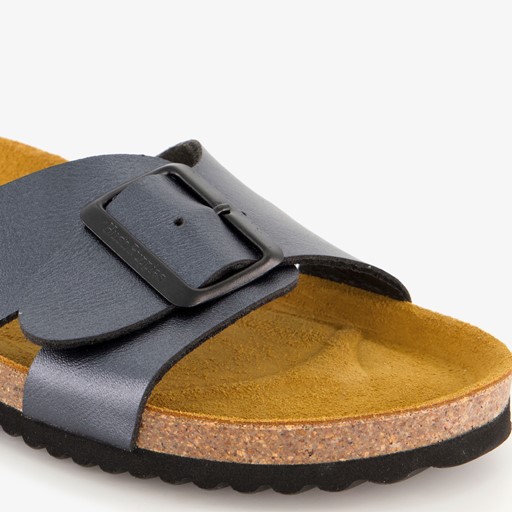 Dames bio slippers antraciet