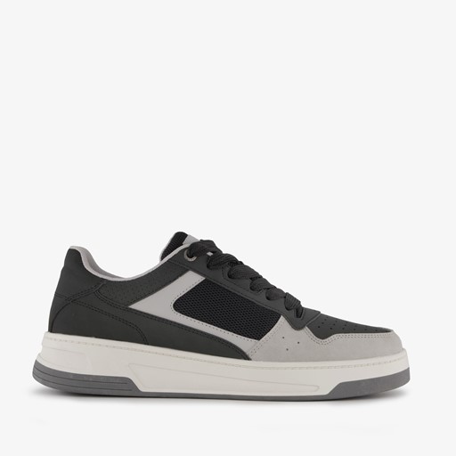 Heren sneakers wit grijs