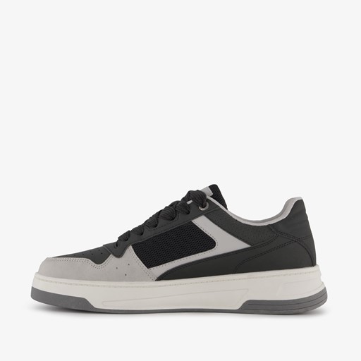 Heren sneakers wit grijs